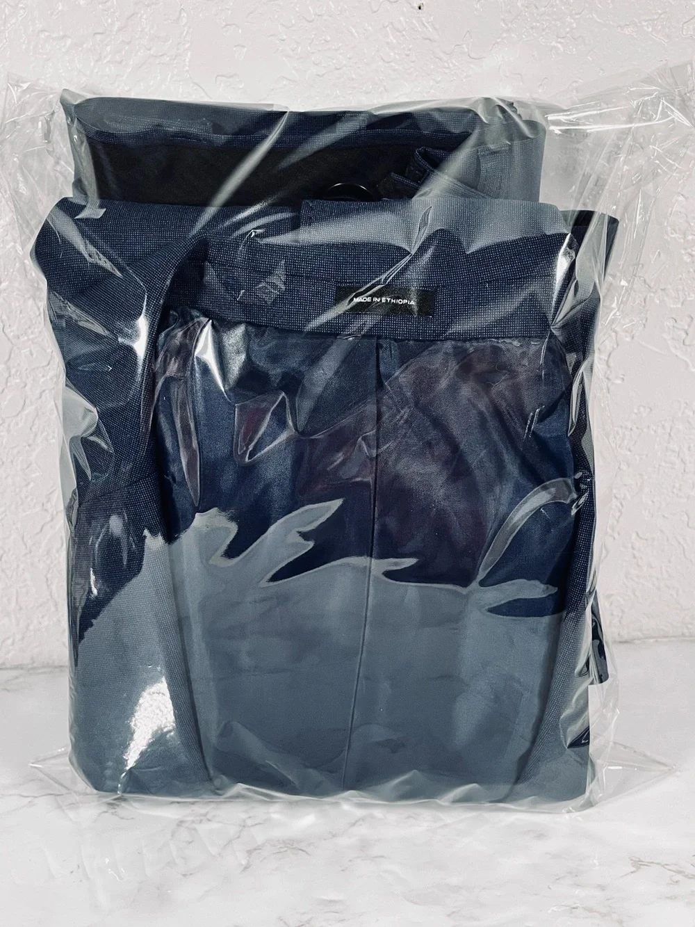 J. Ferrar Navy Blue Two-Piece Suit See Messurements